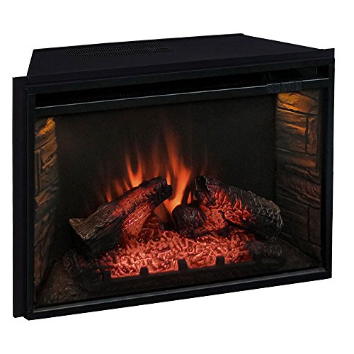 Comfort Smart 26-In Infrared Mesh Screen Electric Fireplace Insert - CS-26MIR - B071QX4H4Z